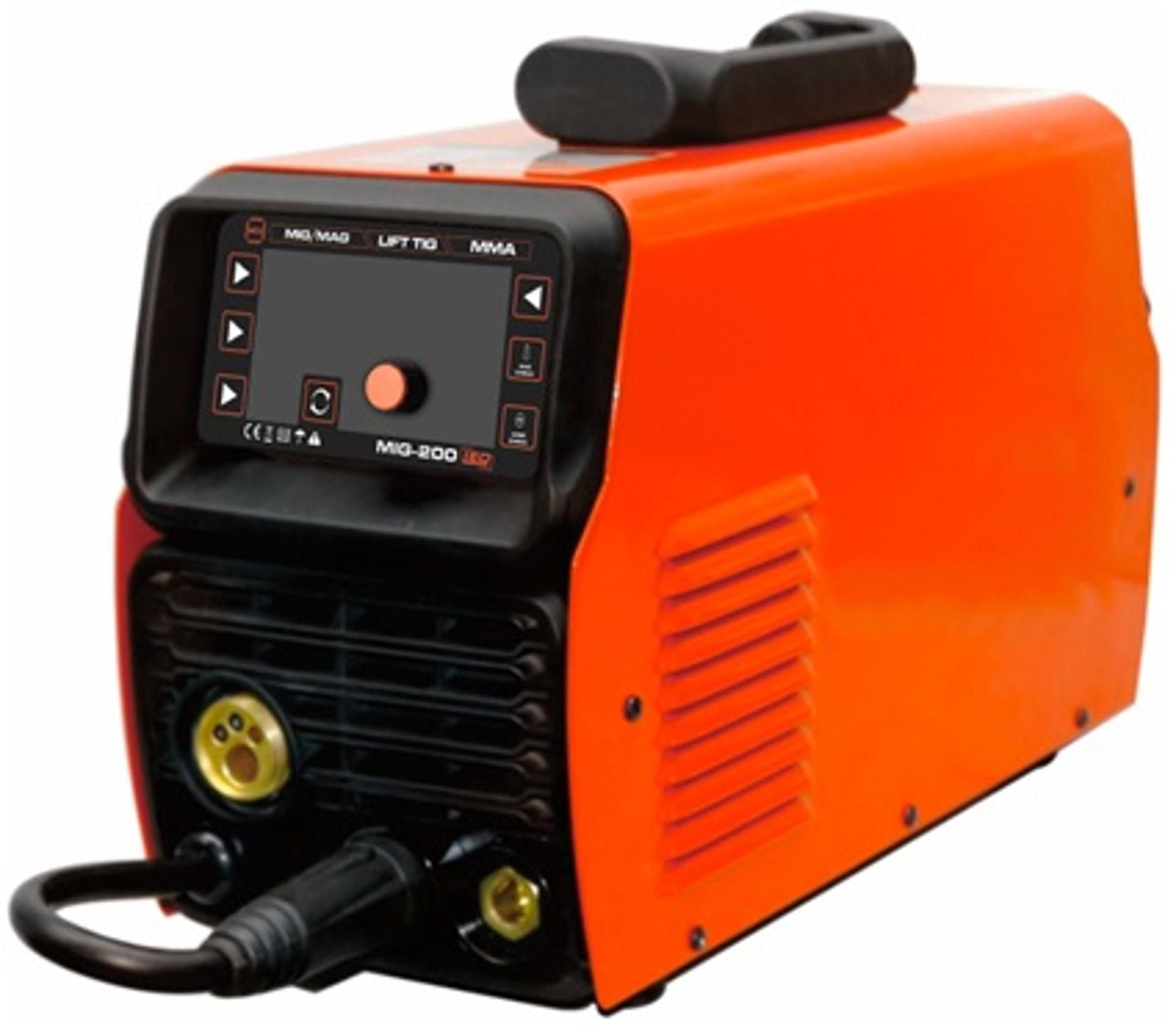 Semi-Automatica Inverter Mig-200E MuLifuncoes 220V refª 300903 Roluk