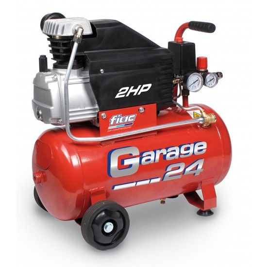 Compressor 24L 2Hp 2420 Garage ref 356953 Fiac