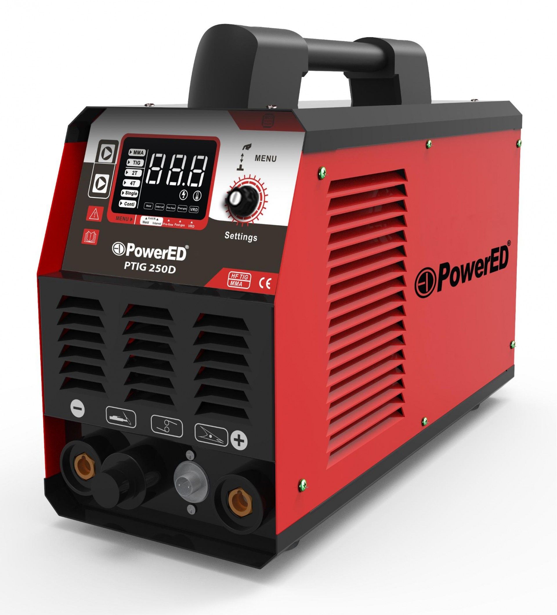 Aparelho Sold.Inverter DC TIG/MMA PTIG250D 1Ph 220V refª 300911 Powered