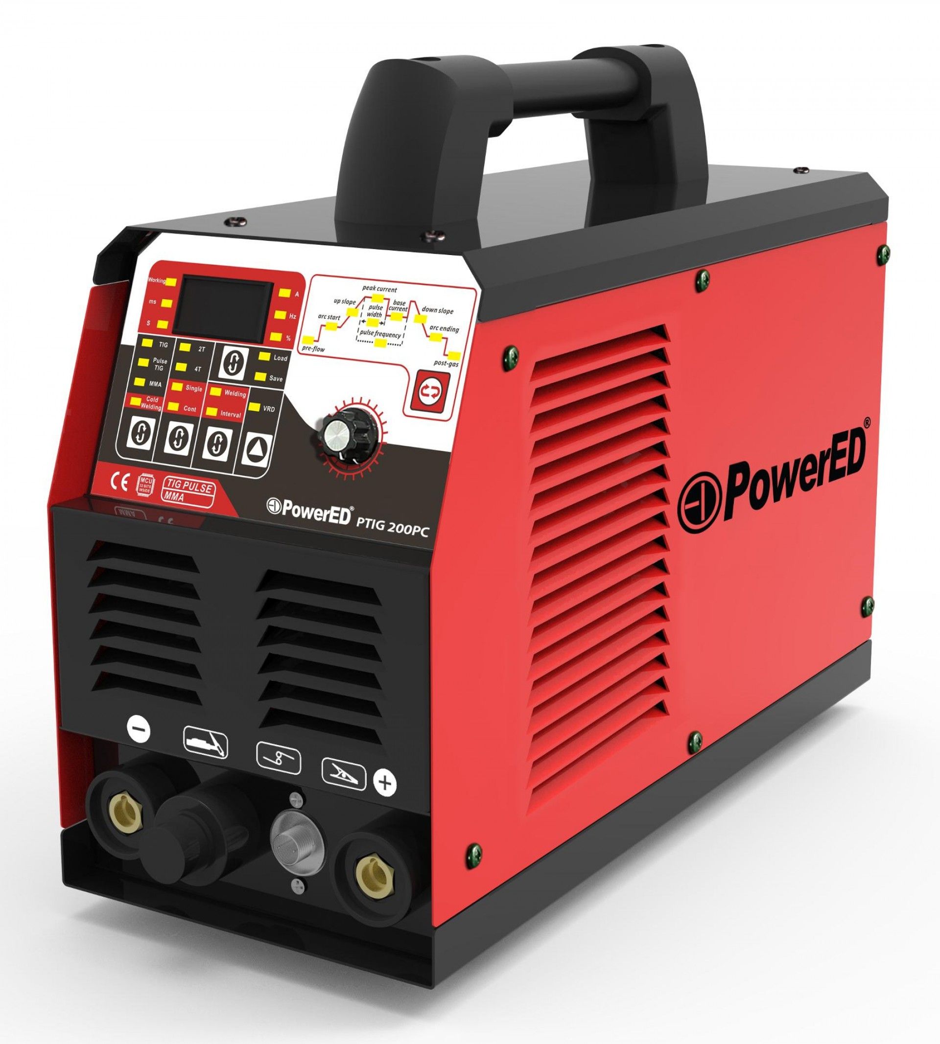 Aparelho Sold.Invert. Dc Tig/mm aptig200Pc 1Ph 220V refª 300912 Powered