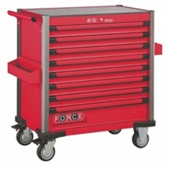 Carro Ferramenta Vazio Largo 8 Gav. Vermelho 10318R ref� 342678 Force