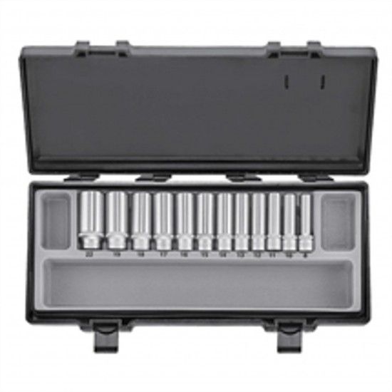 Jogo Ch Cx 3/8\" Longas 8 A 22 * 12 Pcs 3121 refª 311947 Force Jogo Ch Cx 3/8\" Longas 8 A 22 * 12 Pcs 3121 refª 311947 Force