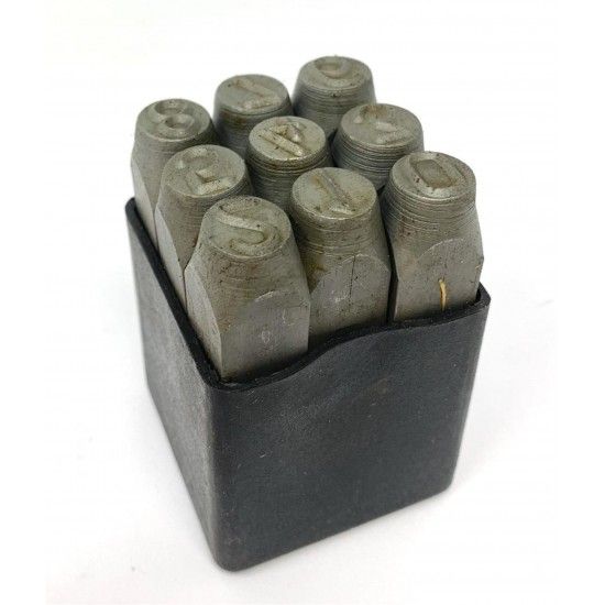 Numerario 0-9 100.S12 12 mm ref 345360 Medid