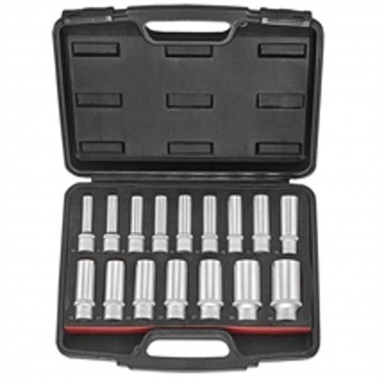 Jogo Ch Cx 1/2\" 10 A 32 Hex * 16Pcs 4163 ref� 316817 Force