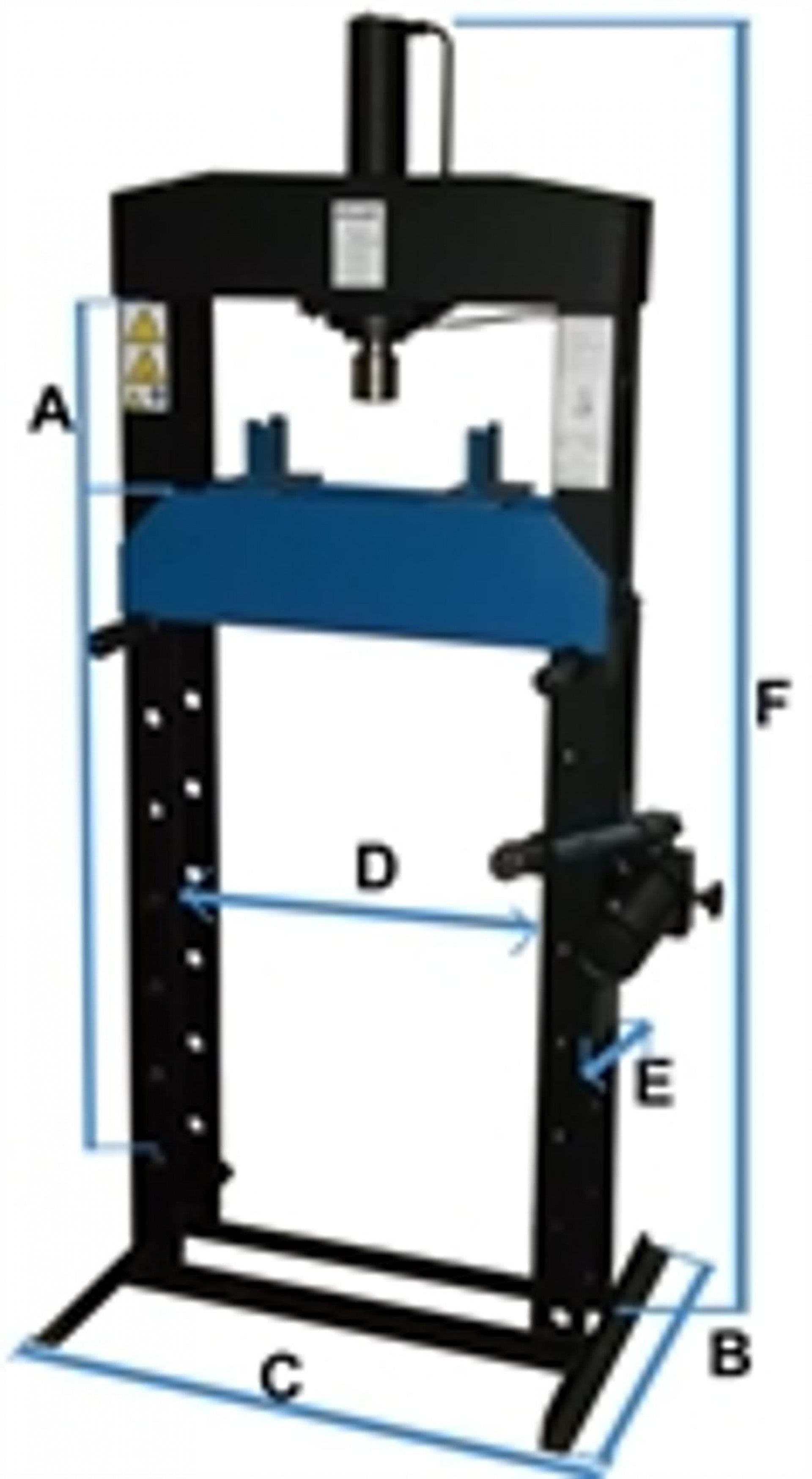 Prensa Coluna 35 Ton Bomba 2 Vel Pd35 refª 201931 Powered