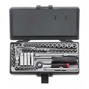 Jogo Ch Cx 1/4\"4 -14mm  Misto 57Pcs * 2571 ref� 311913 Force