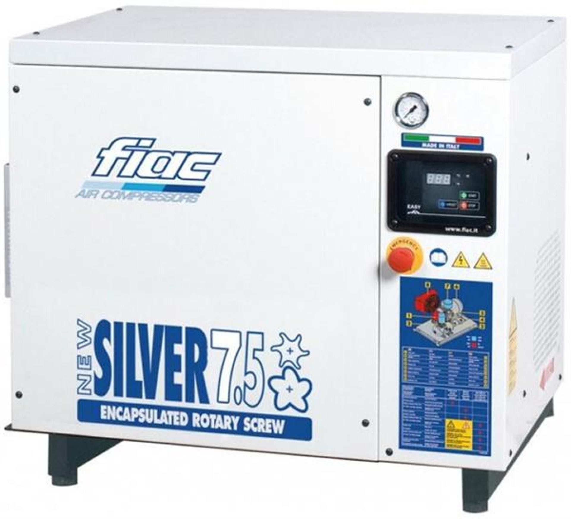 Compressor De Parafuso Newsilver 7,5Hp 10Bar refª 357717 Fiac