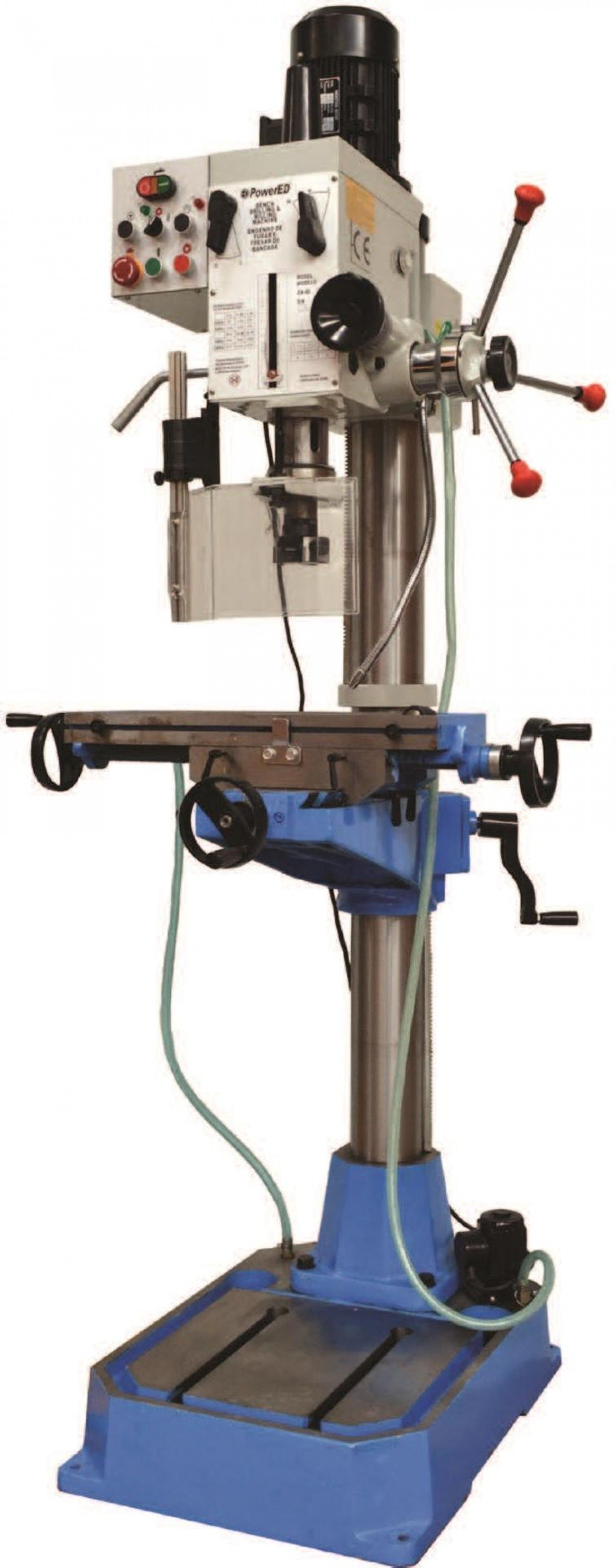 Engenho De Furar Mesa Frezar Pgdm40M 230V refª 678912 Powered