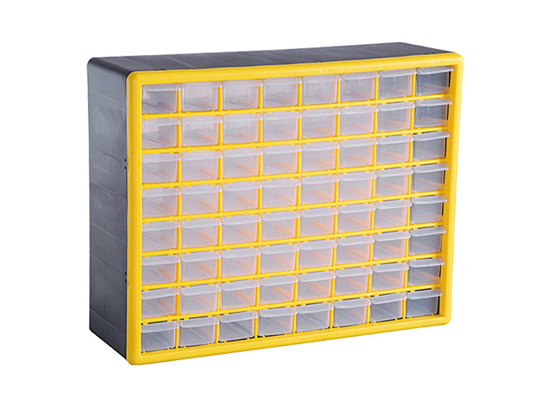 Caixa Organizadora 64 Gavetas 50X16X39Cm Hob64 refª 400611 Heavyware