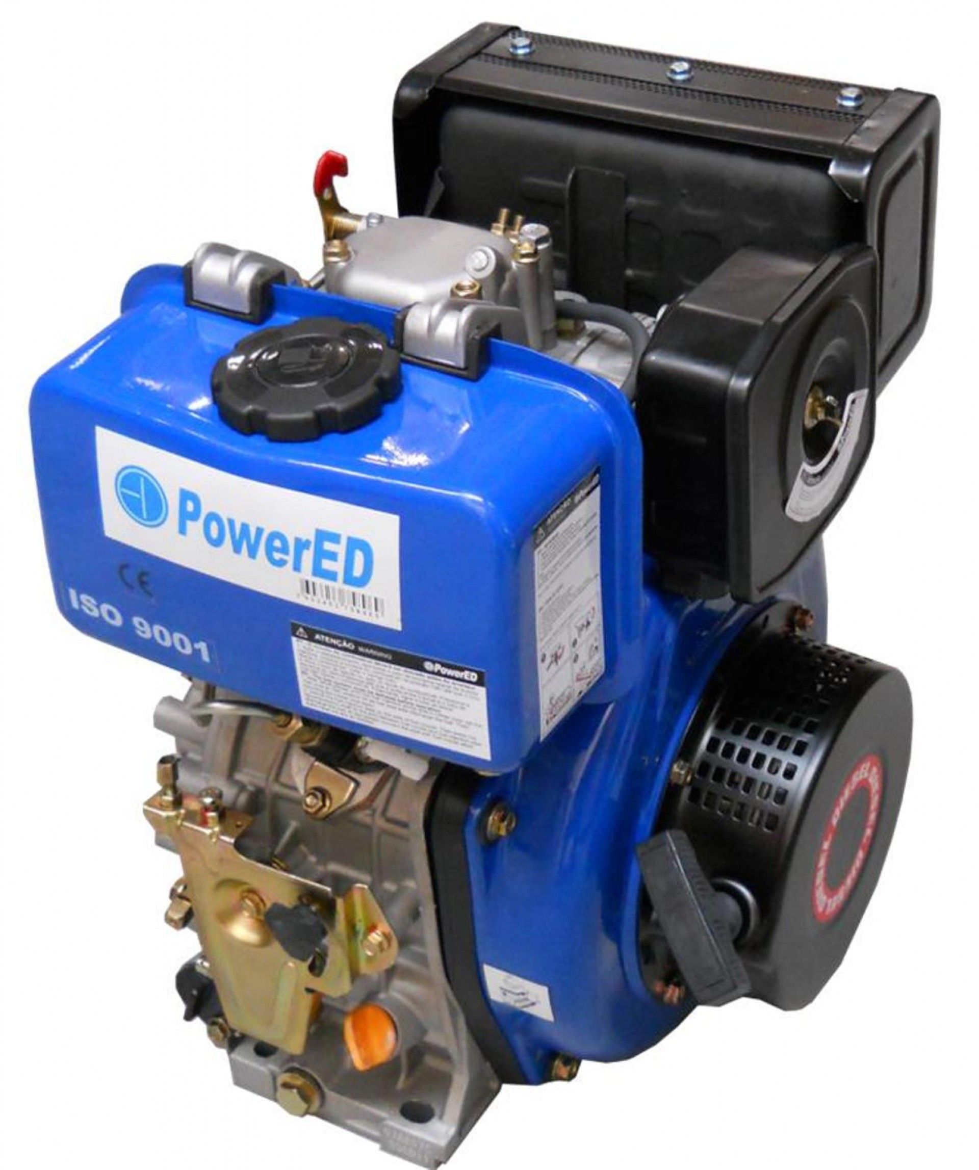 Motor Diesel 3.8Hp Pde170F2 Veio Escatelado (Ø20X59.3mm ) refª 675881 Powered