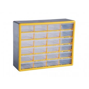 Caixa Organizadora 24 Gavetas 50X16X39Cm Hob24 ref 400610 Heavyware