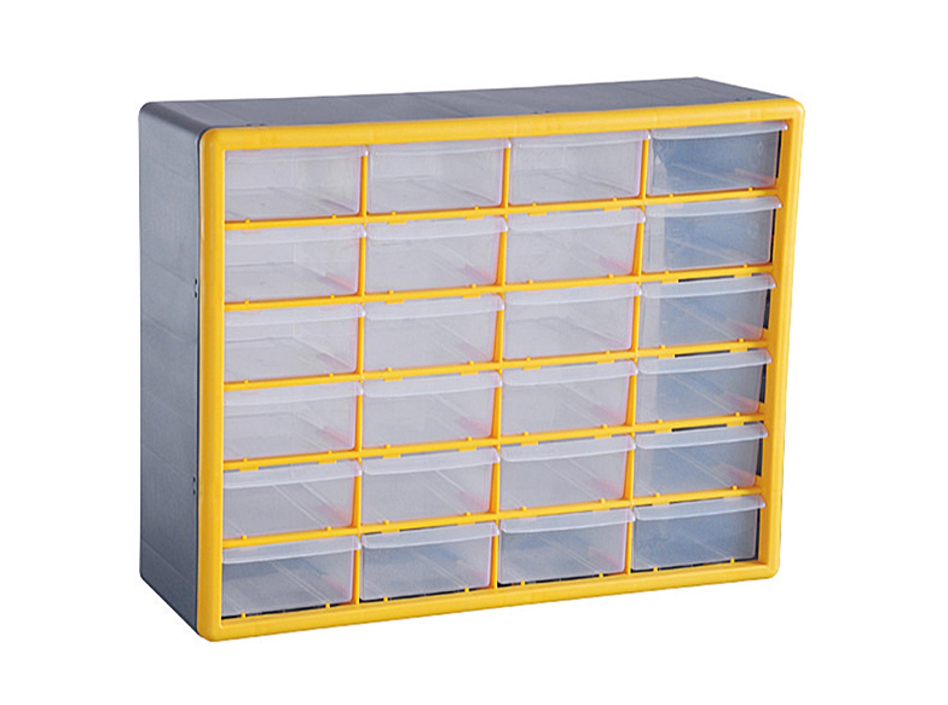 Caixa Organizadora 24 Gavetas 50X16X39Cm Hob24 refª 400610 Heavyware