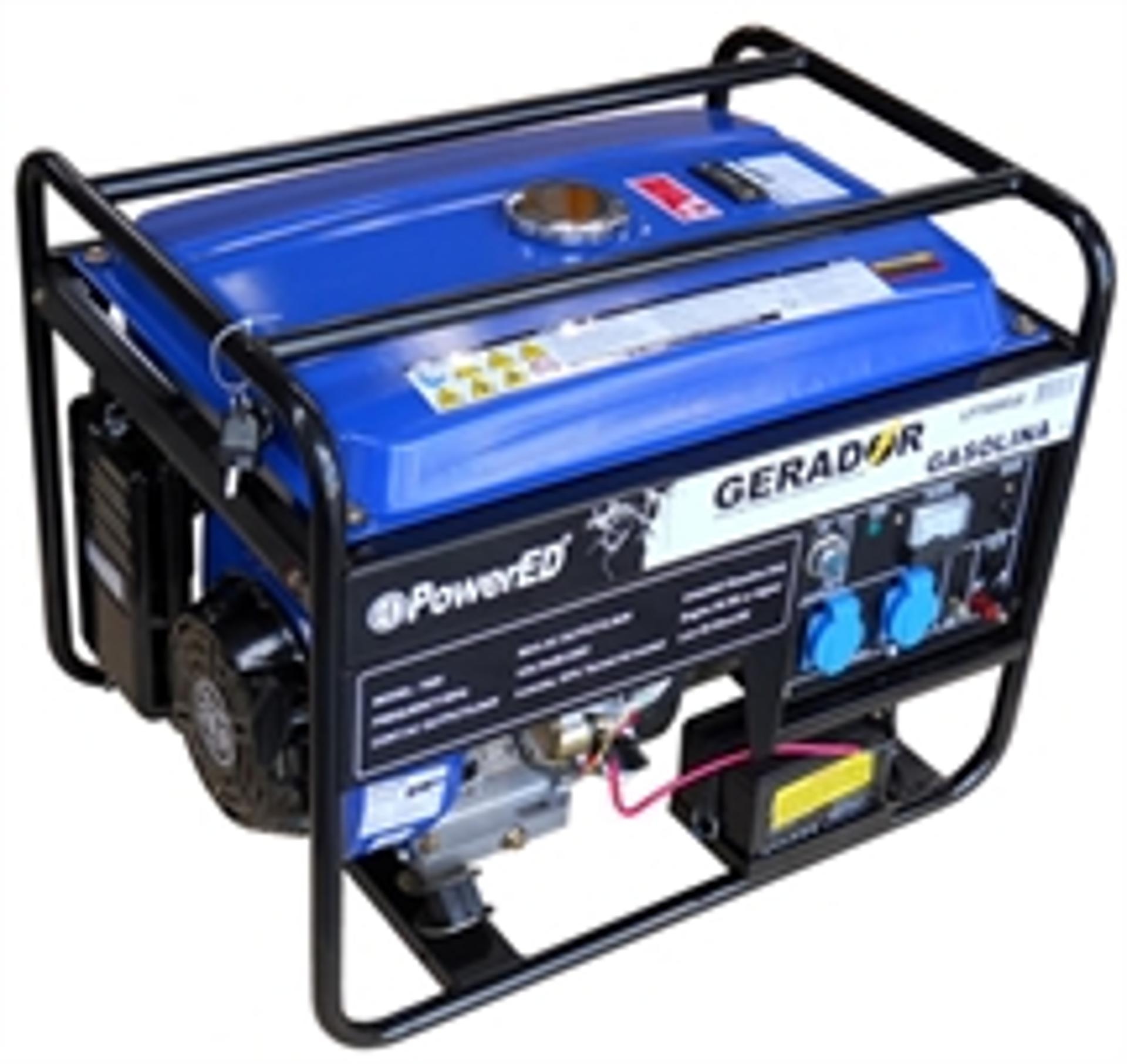 Gerador Gasolina A/E Pgg7500Cle 230V refª 675873 Powered