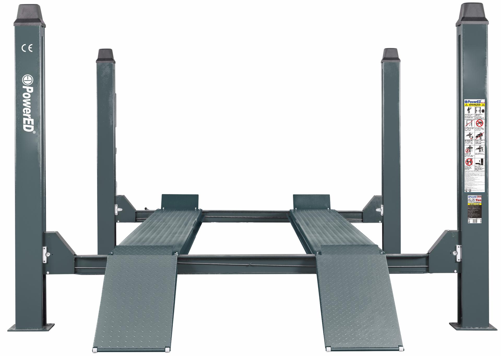 Elevador 4 Colunas 4.5Tonpa4L45 refª 240620 Powered