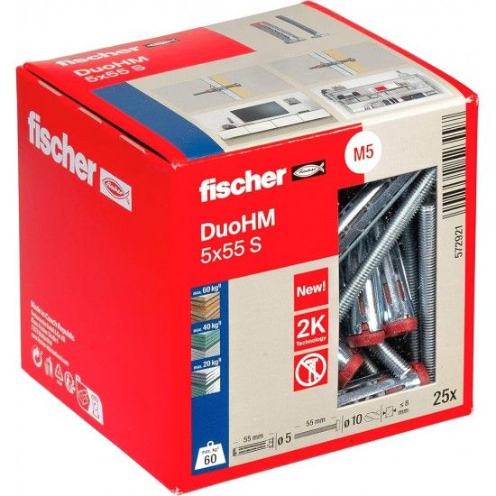 Bucha Fischer DuoHM 5x55mm S PZ 25p 572921