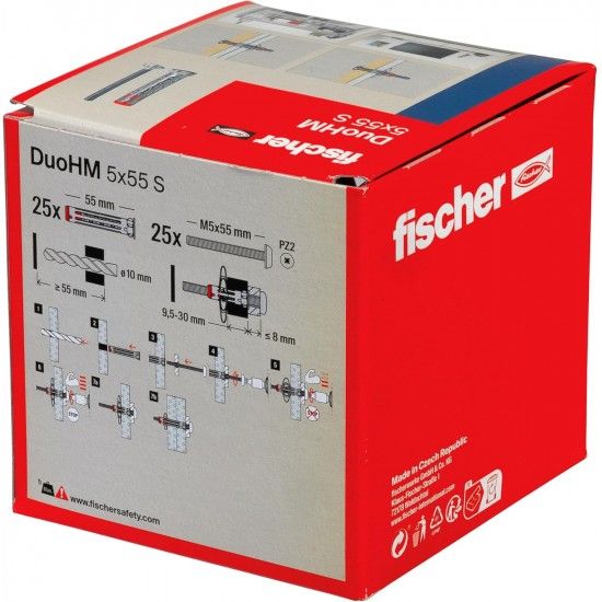 Bucha Fischer DuoHM 5x55mm S PZ 25p 572921