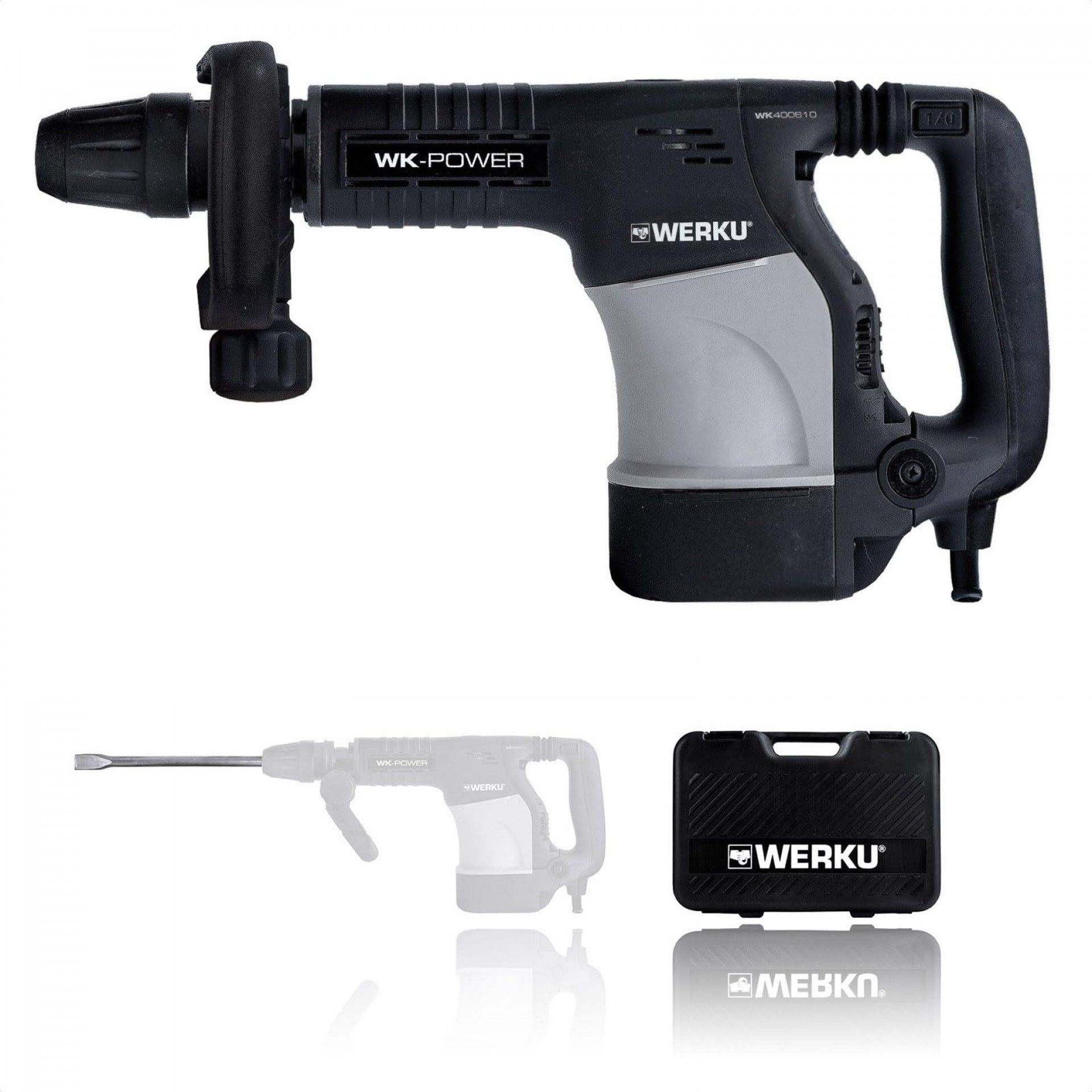 Martelo demolidor 1200w 14J sds-max refª WK400610 Werku