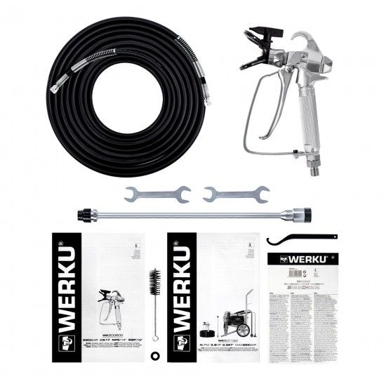 Máquina pintar airless refª WK501120 Werku Máquina pintar airless refª WK501120 Werku