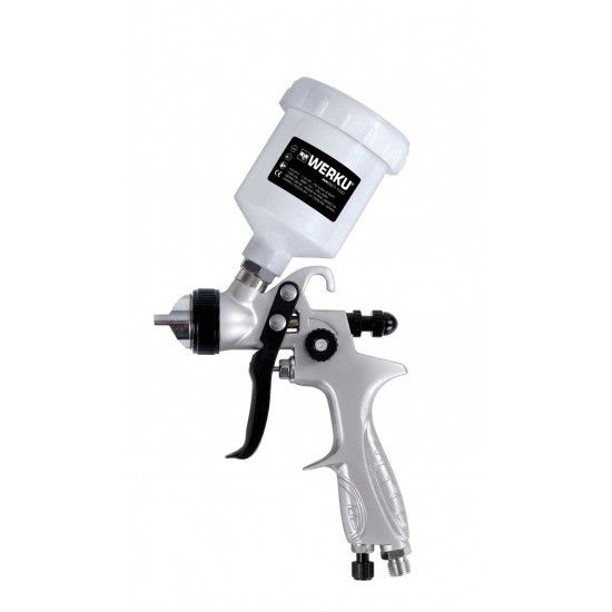 Pistola Pintar Gravidade Retoques Hvlp-Ii 125 Ml 1.5 Hp ref WK501100 Werku