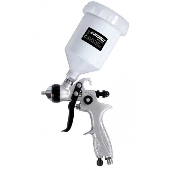 Pistola Pintar Gravidade Hvlp-Ii 600 Ml 1.5 Hp ref WK501080 Werku