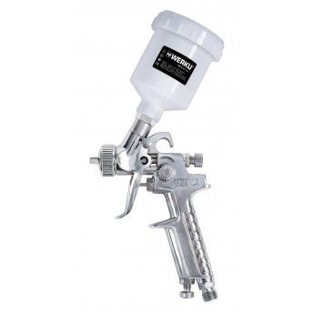 Pistola Pintar Gravidade Retoques Hvlp-I 125ml 1.5 Hp ref WK500730 Werku