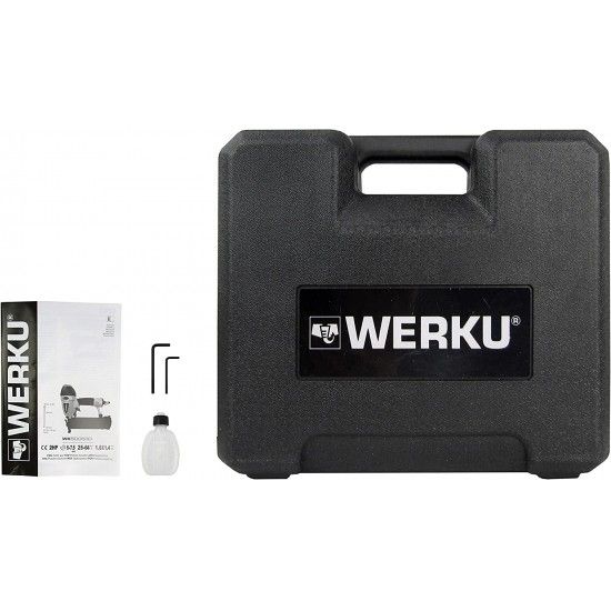 Pregadora pneumática 1.6x1.4mm 2Hp refª WK500530 Werku Pregadora pneumática 1.6x1.4mm 2Hp refª WK500530 Werku