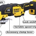 Multi-ferramenta Oscilante sem escovas XR 18V sem carregador/bateria ref DCS356N-XJ DEWALT