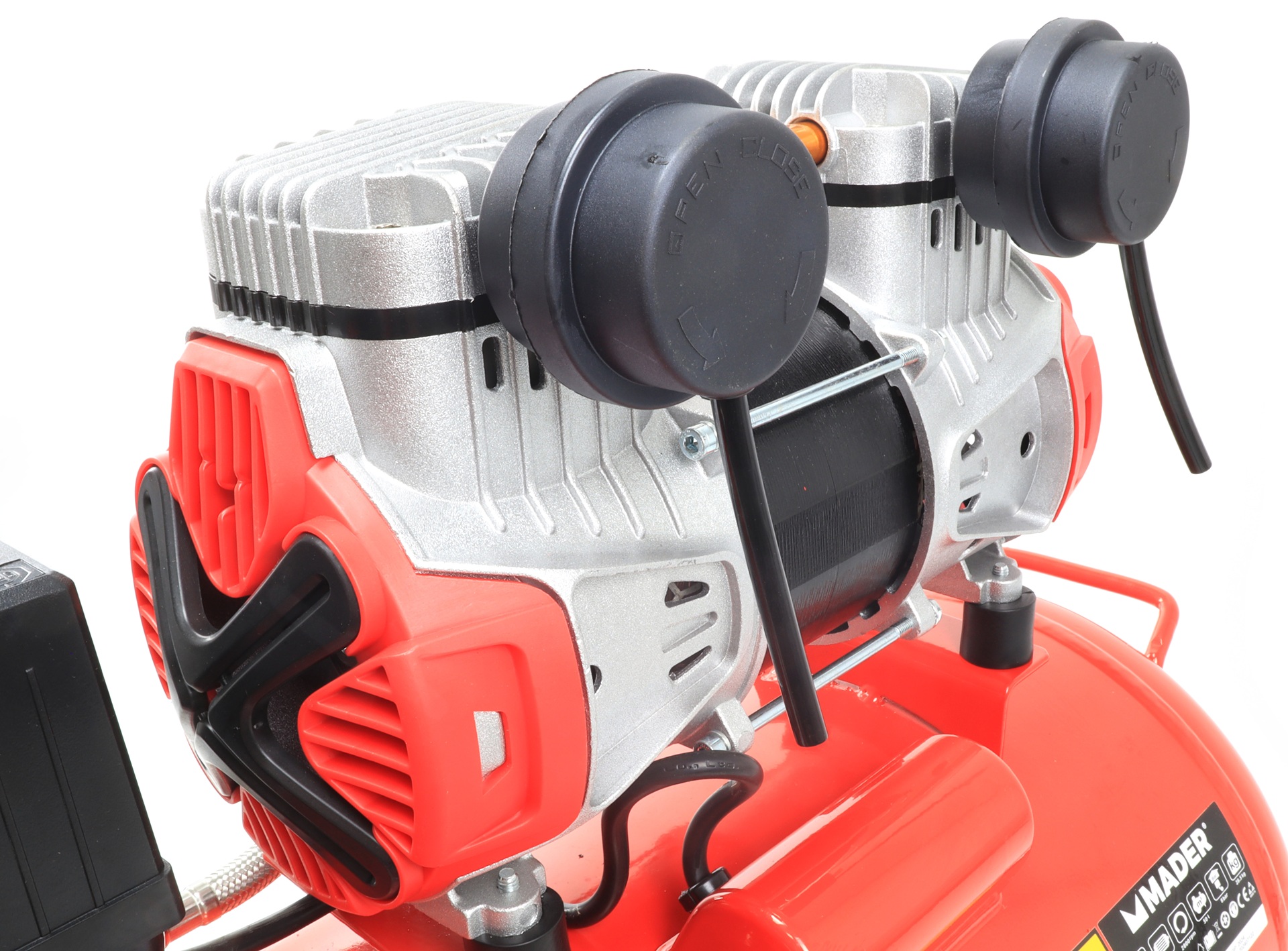 Compressor de Ar, Monobloco, 50L, 2HP, 2 Cabeças refª 09348 MADER