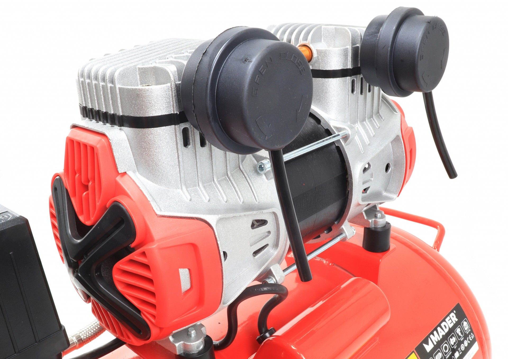 Compressor de Ar, Monobloco, 50L, 2HP, 2 Cabeças refª 09348 MADER