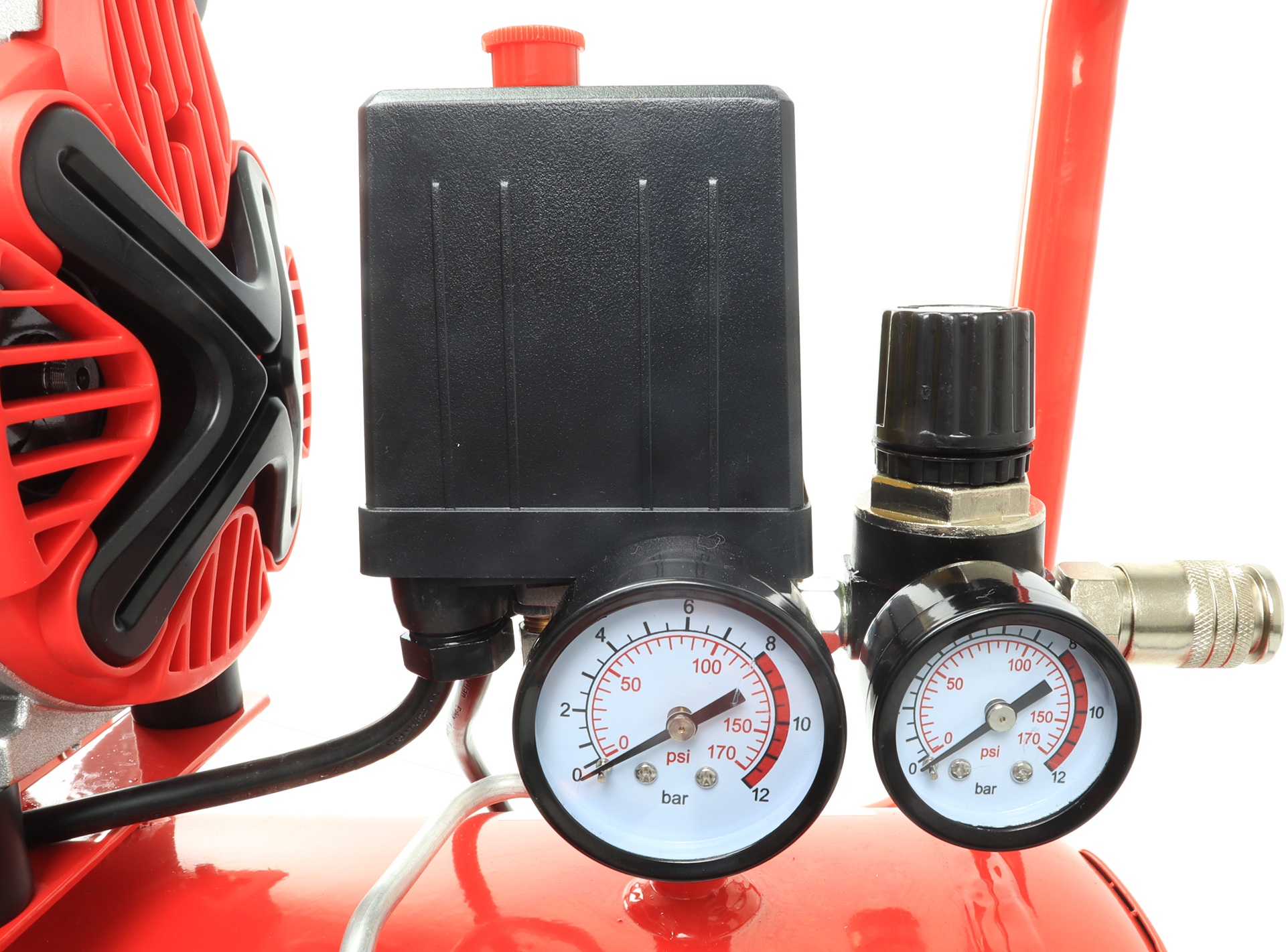 Compressor de Ar, Monobloco, 50L, 2HP, 2 Cabeças refª 09348 MADER