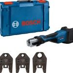 Prensadora GPT 18V-32 c/3 tenazes (U16, U20, U25) ref 06019M2103 BOSCH