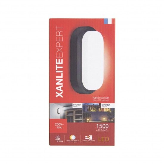 Led Exterior Oval Preto 850L refª HUB850ONIPCCT XANLITE Led Exterior Oval Preto 850L refª HUB850ONIPCCT XANLITE