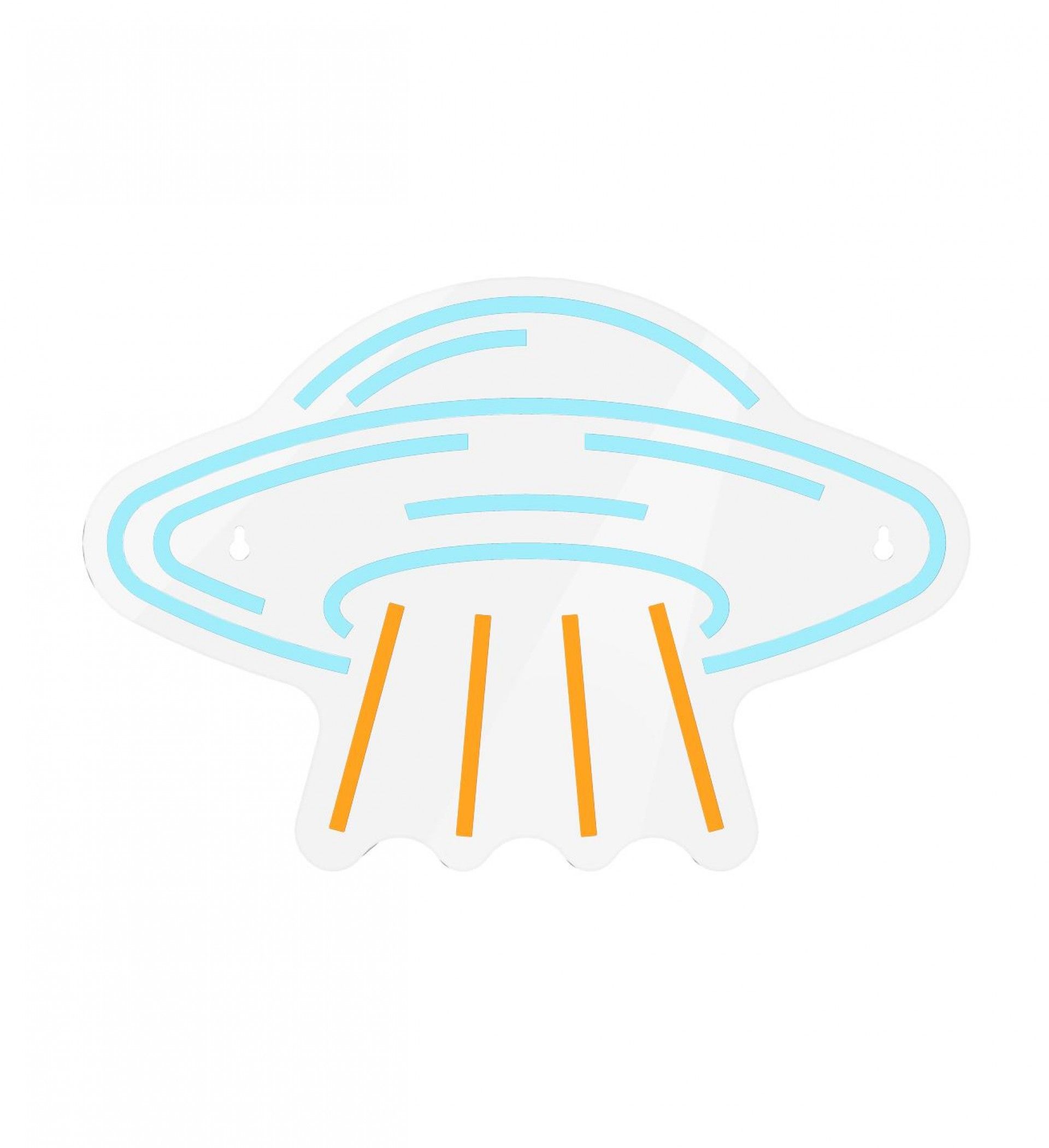 Lâmpada de Parede Disco Voador Rgb Neon refª EG-UFONEON XANLITE