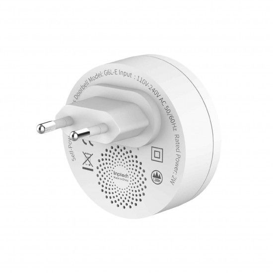 Campainha Sem Fio   Wifi refª EG-TW001 ENERGEEKS Campainha Sem Fio   Wifi refª EG-TW001 ENERGEEKS