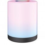 Candeeiro de Mesa Recarregvel Branco+rgb ref EG-LAPRVBWR XANLITE