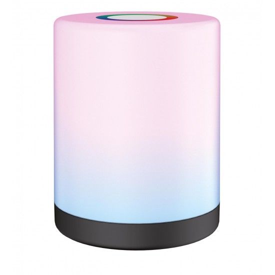 Candeeiro de Mesa Recarregvel Branco+rgb ref EG-LAPRVBWR XANLITE
