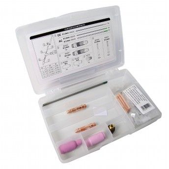 Kit 14 Pcs Consumveis Para Soldadura Tig Telwin Te-804138