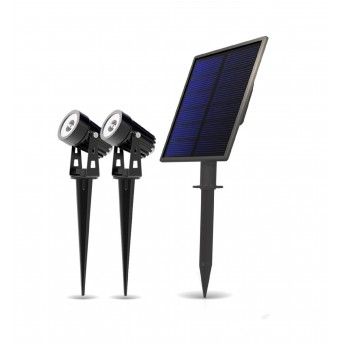 Pack 2 Focos Led Solares Exteriores ref EG-PACK2PSO350 XANLITE