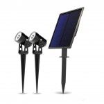 Pack 2 Focos Led Solares Exteriores ref EG-PACK2PSO350 XANLITE