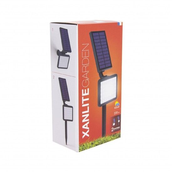 Farol Solar Led Ip44 200L 2MOD Auton 14H ref� EG-APPS200 XANLITE