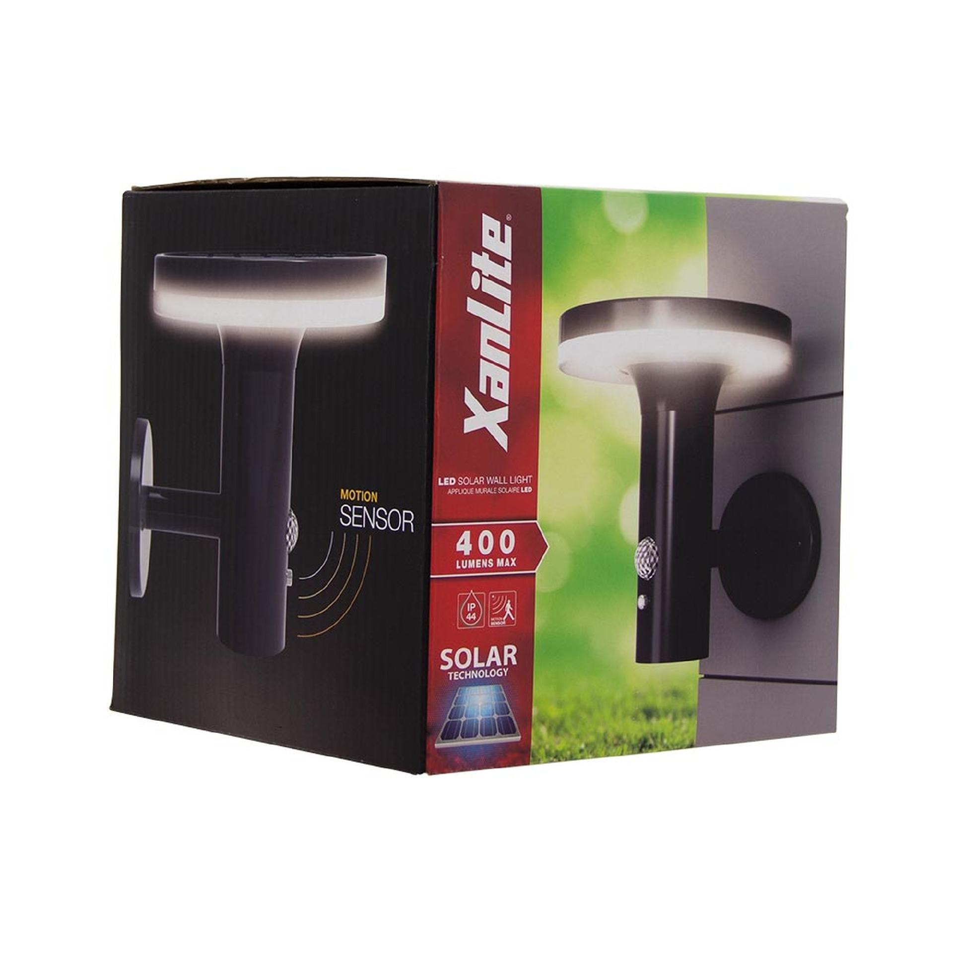 Farol Solar Ip44 Com Sensor 3 Modos refª EG-SO1711A XANLITE