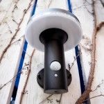 Farol Solar Ip44 Com Sensor 3 Modos ref� EG-SO1711A XANLITE