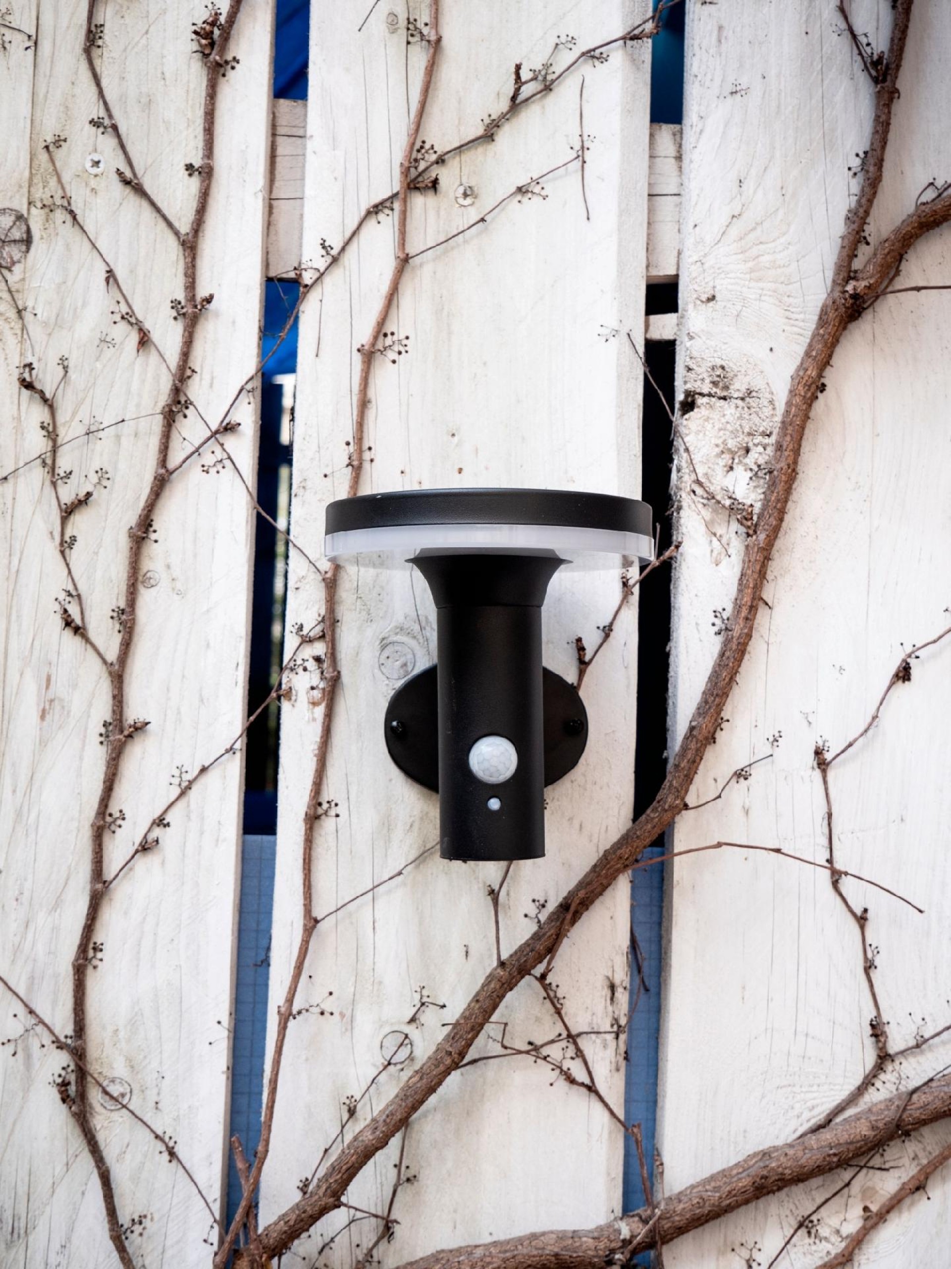 Farol Solar Ip44 Com Sensor 3 Modos refª EG-SO1711A XANLITE