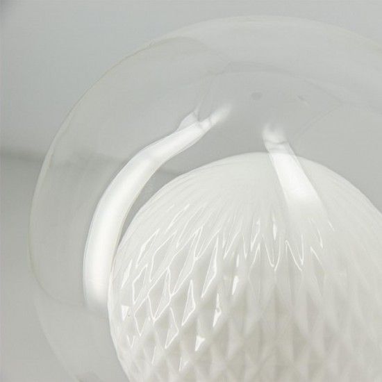 Bulbo Duplo de Design de Vidro Opaco refª RFDEB125DVMILKY XANLITE Bulbo Duplo de Design de Vidro Opaco refª RFDEB125DVMILKY XANLITE