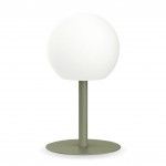 Candeeiro de Mesa Esfera de A�o C�qui 400L ref� EG-LP16BKRCCT XANLITE