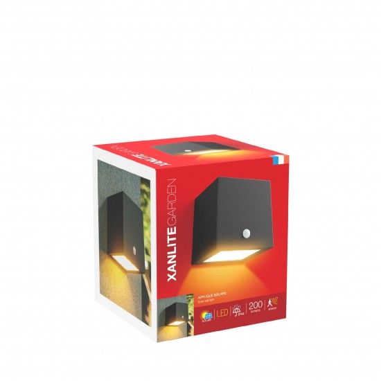 Luz Solar de Parede 200L Ip44 C.sens Mov refª EG-APS200D XANLITE Luz Solar de Parede 200L Ip44 C.sens Mov refª EG-APS200D XANLITE