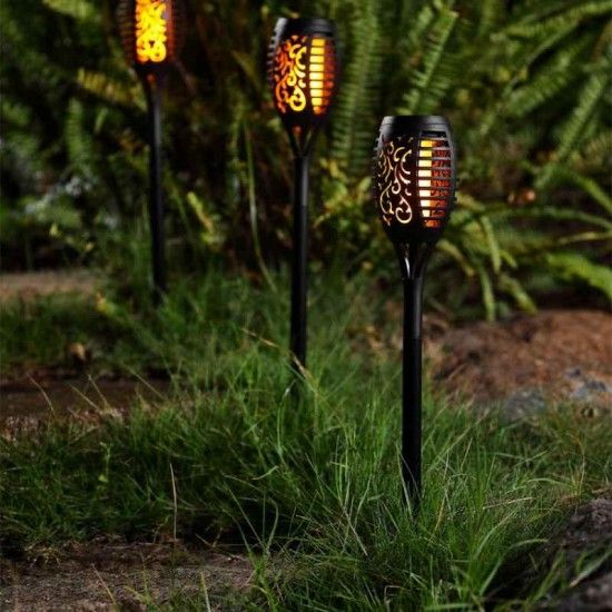 Pack 4 Mini Farolas Solares Com Efeito Chama refª EG-SO4FLAMME XANLITE Pack 4 Mini Farolas Solares Com Efeito Chama refª EG-SO4FLAMME XANLITE