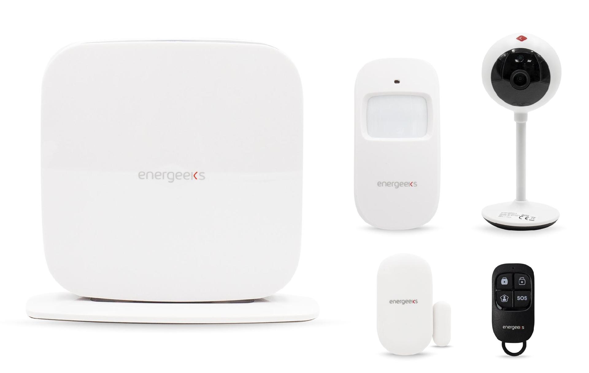 Sistema de Alarme Wifi + Câmera Ip002 refª EG-AW002PLUS ENERGEEKS