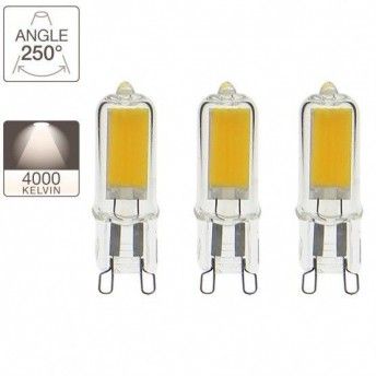 Pack 3 Lmpadas Led  G9 ref EG-PACK3ALG9200 XANLITE
