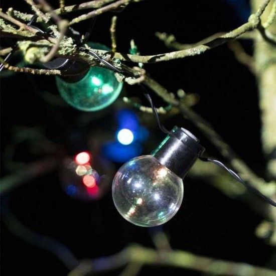 Guirlanda Solar 5M 8 Lmpadas Rgb ref EG-GRL5GUINRVB XANLITE